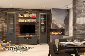 Модульная гостиная Грейс композиция-1 в Губкинском - gubkinskij.mebel-tymen.ru | фото