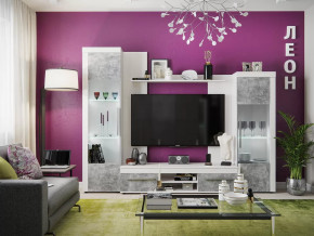 Модульная гостиная Леон в Губкинском - gubkinskij.mebel-tymen.ru | фото
