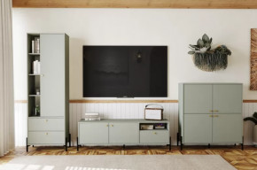 Модульная гостиная Нуар в Губкинском - gubkinskij.mebel-tymen.ru | фото