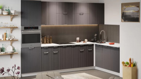 Модульная кухня «Кимберли» Белый, Муссон в Губкинском - gubkinskij.mebel-tymen.ru | фото