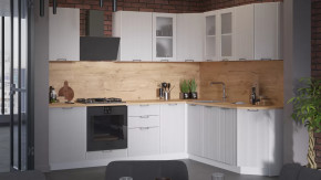 Модульная кухня «Кимберли» Белый, Сноу в Губкинском - gubkinskij.mebel-tymen.ru | фото