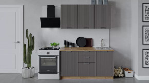 Модульная кухня «Кимберли» Дуб Крафт золотой, Муссон в Губкинском - gubkinskij.mebel-tymen.ru | фото