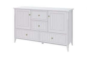 Мэгги Комод 2 двери 4 ящика Белый в Губкинском - gubkinskij.mebel-tymen.ru | фото