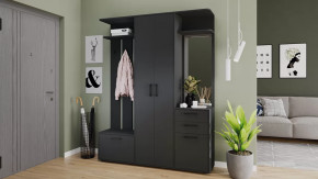 Набор мебели для прихожей «Витра» Тип 2 Антрацит в Губкинском - gubkinskij.mebel-tymen.ru | фото