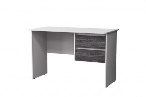 НАОМИ-детская Стол письменный (ш1200*г600*в800мм), ЛДСП Кашемир/Черный ясень в Губкинском - gubkinskij.mebel-tymen.ru | фото