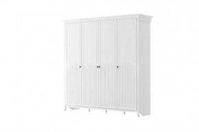 Никеа Шкаф распашной для одежды ШР-4 Белый в Губкинском - gubkinskij.mebel-tymen.ru | фото