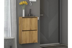 Обувница ОБ 3 Дуб Золотой в Губкинском - gubkinskij.mebel-tymen.ru | фото