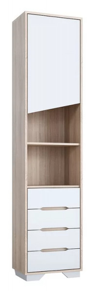 Пенал с ящиками МС Орландо ЛДСП в Губкинском - gubkinskij.mebel-tymen.ru | фото