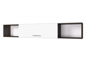 Полка 2032 Ненси венге-белый в Губкинском - gubkinskij.mebel-tymen.ru | фото