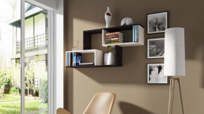 Полка настенная тип 4 в Губкинском - gubkinskij.mebel-tymen.ru | фото