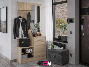 Прихожая Дебора сонома в Губкинском - gubkinskij.mebel-tymen.ru | фото