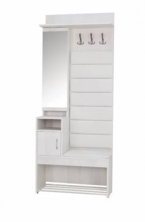 Прихожая Ольга-Милк 1 в Губкинском - gubkinskij.mebel-tymen.ru | фото