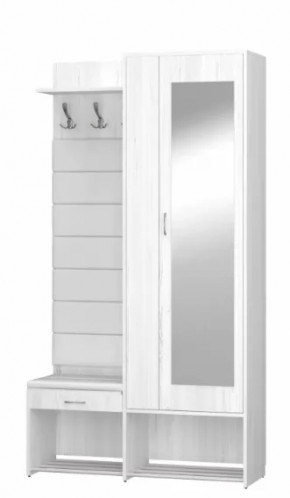 Прихожая Ольга-Милк 4 в Губкинском - gubkinskij.mebel-tymen.ru | фото