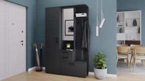 Прихожая «Витра» №5 Антрацит в Губкинском - gubkinskij.mebel-tymen.ru | фото