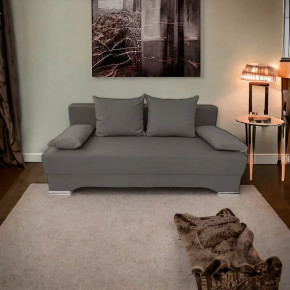 Прямой диван Киви 1 Нео Графит в Губкинском - gubkinskij.mebel-tymen.ru | фото