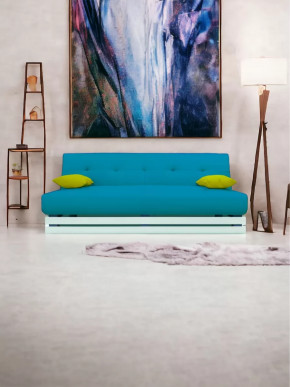 Прямой диван манго 1 Нео Азуре/Подушки Нео Эппл в Губкинском - gubkinskij.mebel-tymen.ru | фото