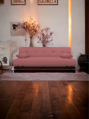 Прямой диван манго 1 Савана Даймроуз/Планки орех в Губкинском - gubkinskij.mebel-tymen.ru | фото