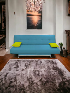 Прямой диван манго 2 Нео Азуре/Подушки Нео Эппл в Губкинском - gubkinskij.mebel-tymen.ru | фото