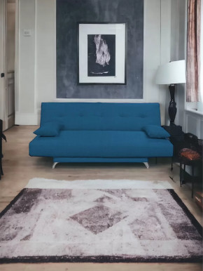 Прямой диван манго 2 Савана Деним в Губкинском - gubkinskij.mebel-tymen.ru | фото