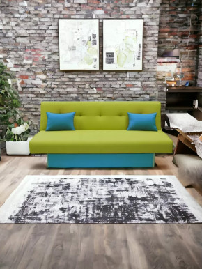 Прямой диван манго 4 Нео Эппл/Подушки Нео Азуре в Губкинском - gubkinskij.mebel-tymen.ru | фото