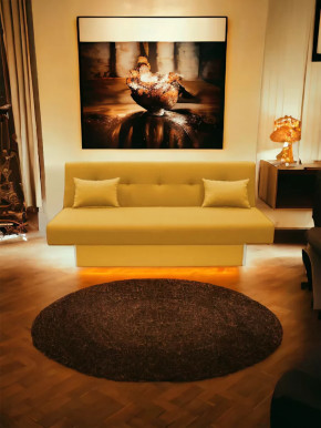 Прямой диван манго 4 Савана Елоу в Губкинском - gubkinskij.mebel-tymen.ru | фото