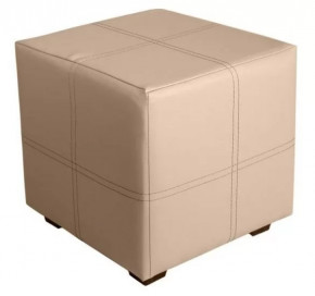 Пуф детский квадратный Марио (бежевый) в Губкинском - gubkinskij.mebel-tymen.ru | фото