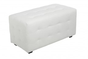 Пуф Терра (белый) в Губкинском - gubkinskij.mebel-tymen.ru | фото