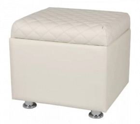 Пуф Вега (белый) в Губкинском - gubkinskij.mebel-tymen.ru | фото