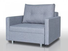 Кресло-кровать Реал 80 с подлокотниками грей в Губкинском - gubkinskij.mebel-tymen.ru | фото
