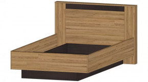 Серия Бостон Кровать 1200 дуб вотан в Губкинском - gubkinskij.mebel-tymen.ru | фото