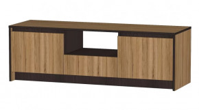 Серия Бостон Тумба ТВ дуб вотан в Губкинском - gubkinskij.mebel-tymen.ru | фото