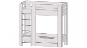 Серия Ральф Кровать 2-х ярусная в Губкинском - gubkinskij.mebel-tymen.ru | фото