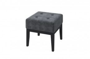 ШАРЛИЗ-спальня Банкетка (ш412*г412*в406мм), Бренди лайт 26 (серый)/массив в Губкинском - gubkinskij.mebel-tymen.ru | фото