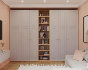 Шкаф 3000 Софт серый Графика в Губкинском - gubkinskij.mebel-tymen.ru | фото