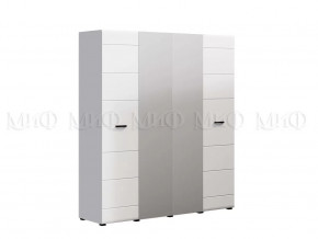 Шкаф 4-дверный Нэнси New МДФ в Губкинском - gubkinskij.mebel-tymen.ru | фото