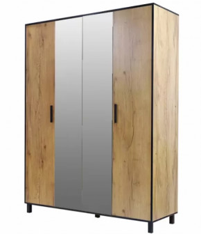 Шкаф 4-х створчатый Лофт 4 в Губкинском - gubkinskij.mebel-tymen.ru | фото