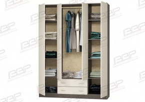 Шкаф 4х створчатый МС РЭД в Губкинском - gubkinskij.mebel-tymen.ru | фото