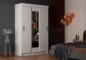 Шкаф Басямиф, белый в Губкинском - gubkinskij.mebel-tymen.ru | фото