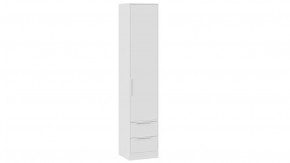 Шкаф для белья «Марли» Белый в Губкинском - gubkinskij.mebel-tymen.ru | фото