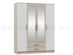 Шкаф для одежды 4-дверный Мартина ЛДСП в Губкинском - gubkinskij.mebel-tymen.ru | фото