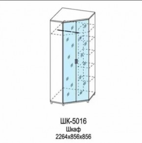 Шкаф для одежды и белья ШК-5016 Грейс в Губкинском - gubkinskij.mebel-tymen.ru | фото