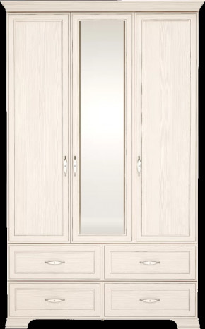 Шкаф для одежды с зеркалом (3-х дв) «Венеция» №1 в Губкинском - gubkinskij.mebel-tymen.ru | фото