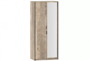 Шкаф для одежды с зеркалом Фолк НМ 014.03 в Губкинском - gubkinskij.mebel-tymen.ru | фото