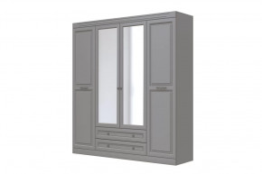 Шкаф для одежды ШР-4 Олимп Серый шифер/Антрацит в Губкинском - gubkinskij.mebel-tymen.ru | фото