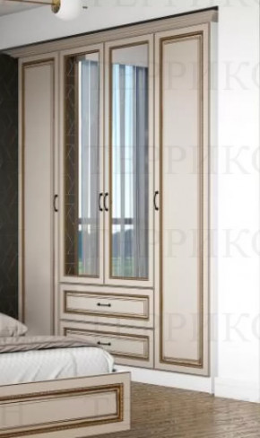 Шкаф "Женева" Модуль №1, 4-створчатый в Губкинском - gubkinskij.mebel-tymen.ru | фото