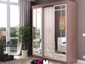 Шкаф-купе Лидер 1К Ясень шимо в Губкинском - gubkinskij.mebel-tymen.ru | фото