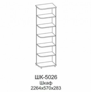 Шкаф многоцелевой ШК-5026 Грейс в Губкинском - gubkinskij.mebel-tymen.ru | фото
