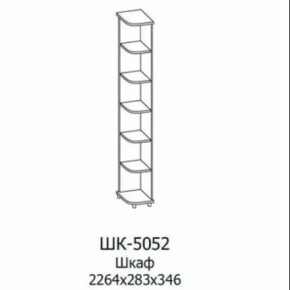 Шкаф многоцелевой ШК-5052 Грейс в Губкинском - gubkinskij.mebel-tymen.ru | фото