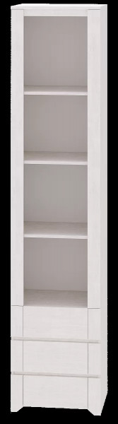 Шкаф-стеллаж «Твист» №2 в Губкинском - gubkinskij.mebel-tymen.ru | фото