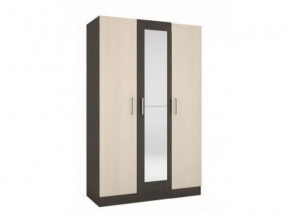 Шкаф трехстворчатый Леси Венге-Дуб в Губкинском - gubkinskij.mebel-tymen.ru | фото